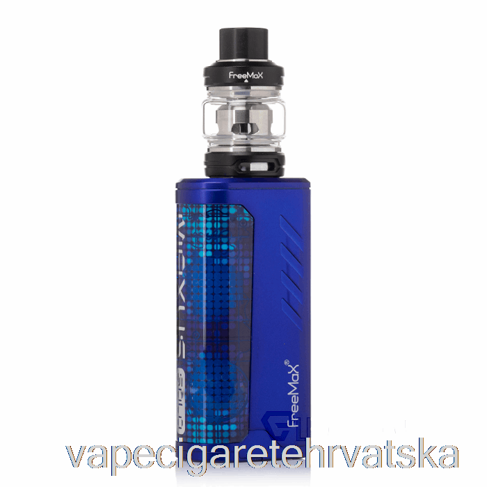 Vape Cigareta Freemax Maxus Solo 100w Starter Kit Cobalt Blue